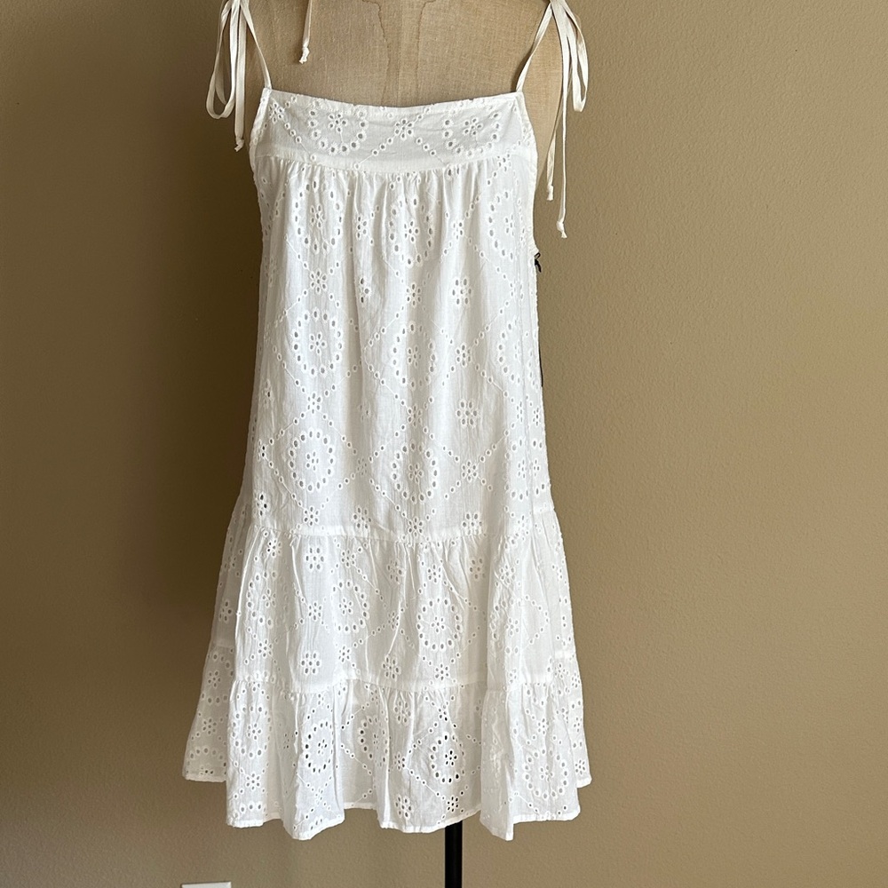 White Eyelet Sundress
